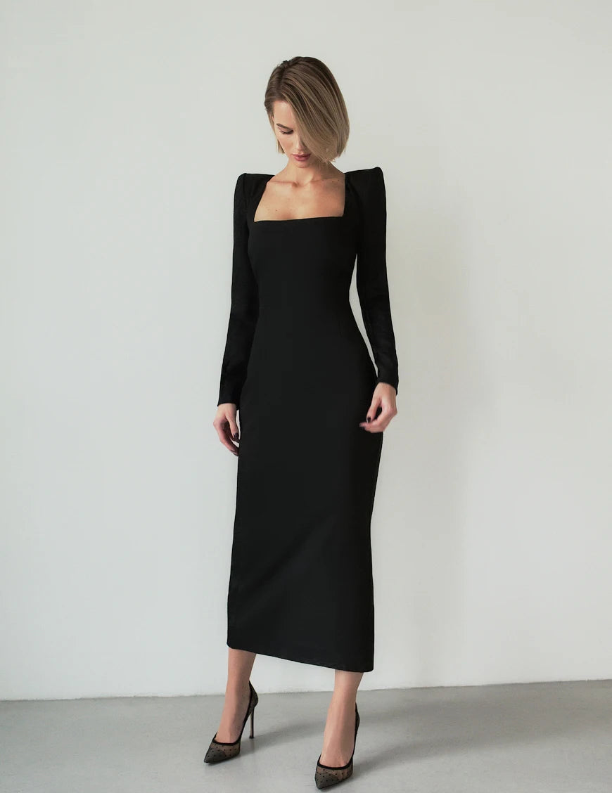 Mid-Calf Dress  LARICIA-S